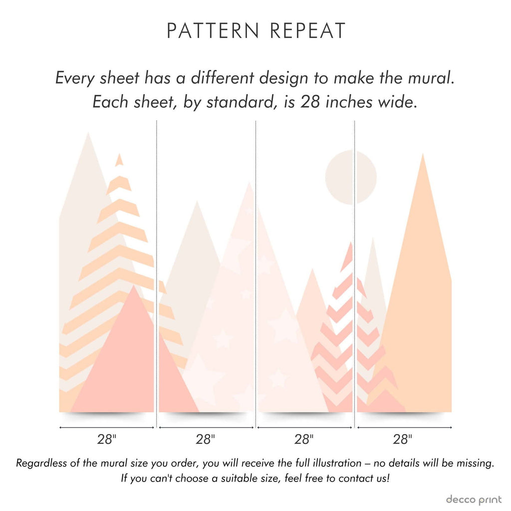 The colorful Forest Wallpaper - DeccoPrint