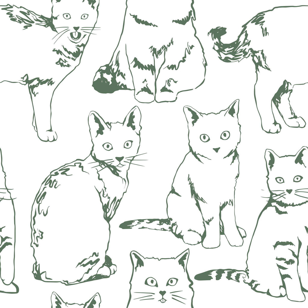 Those Cats Wallpaper - DeccoPrint