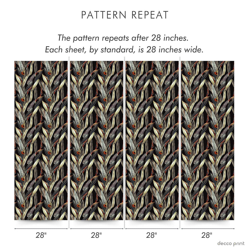 Vintage Leaves Wallpaper - DeccoPrint