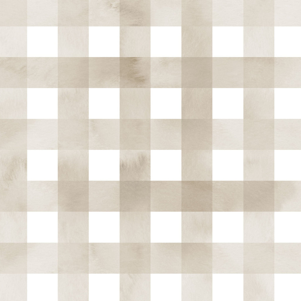 Beige and white checkered pattern