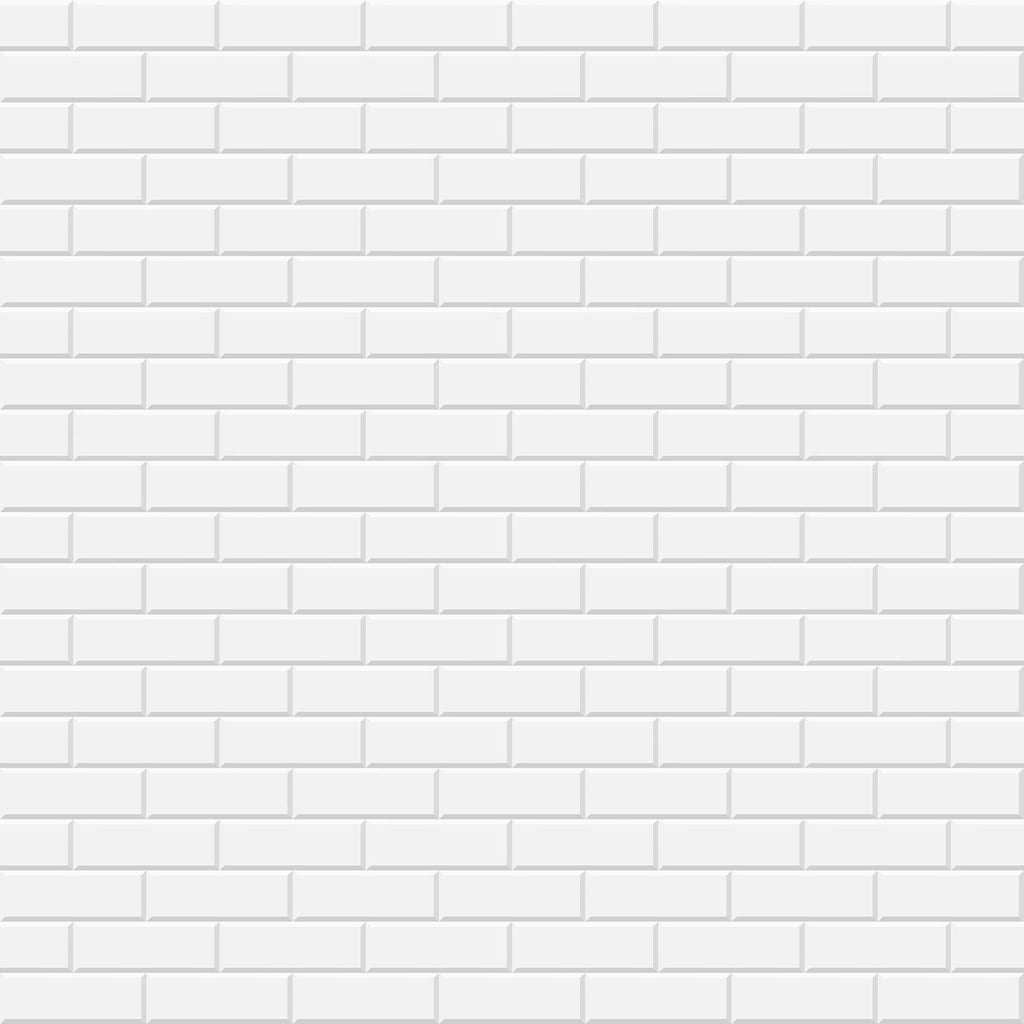 White Brick Peel and Stick Wallpaper, Removable Wallpaper, Traditional Wallpaper | DeccoPrint