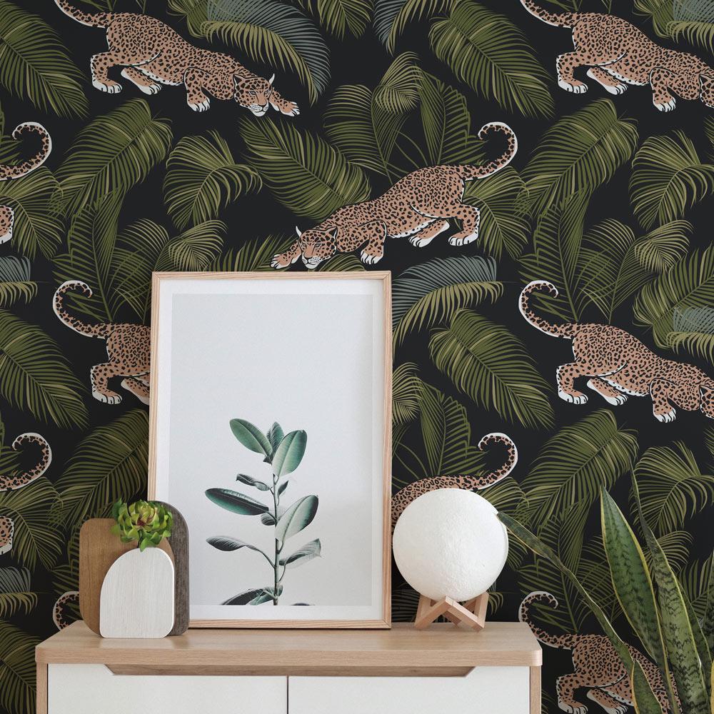 Wild Leopard Wallpaper - DeccoPrint