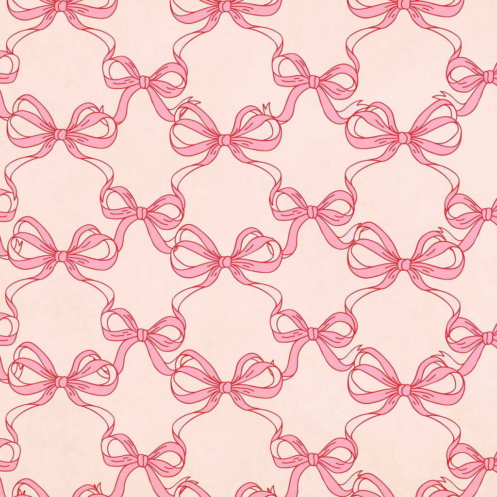 Heartfelt Peel and Stick Wallpaper, Removable Wallpaper, Traditional Wallpaper - Pink | DeccoPrint