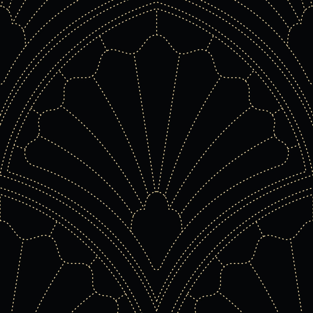 Monochrome Harmony Peel and Stick Wallpaper, Removable Wallpaper, Traditional Wallpaper - Black | DeccoPrint