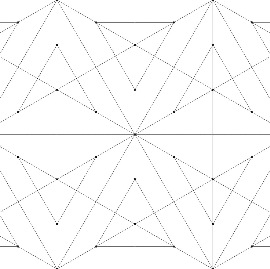 Prismatic Grid Peel and Stick Wallpaper, Removable Wallpaper, Traditional Wallpaper | DeccoPrint