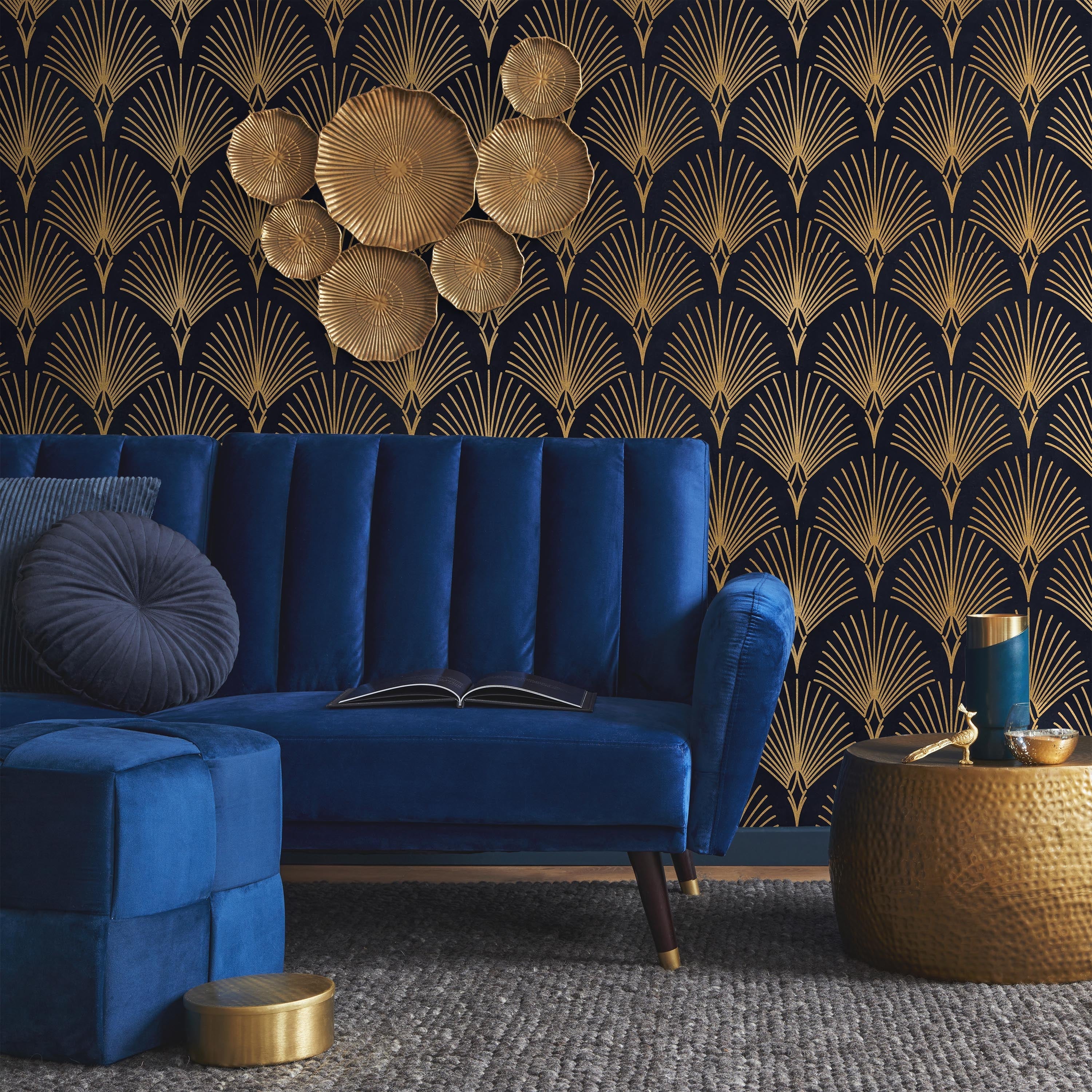 Gatsby's Party Peel and Stick Wallpaper, Removable Wallpaper, Traditional Wallpaper | DeccoPrint