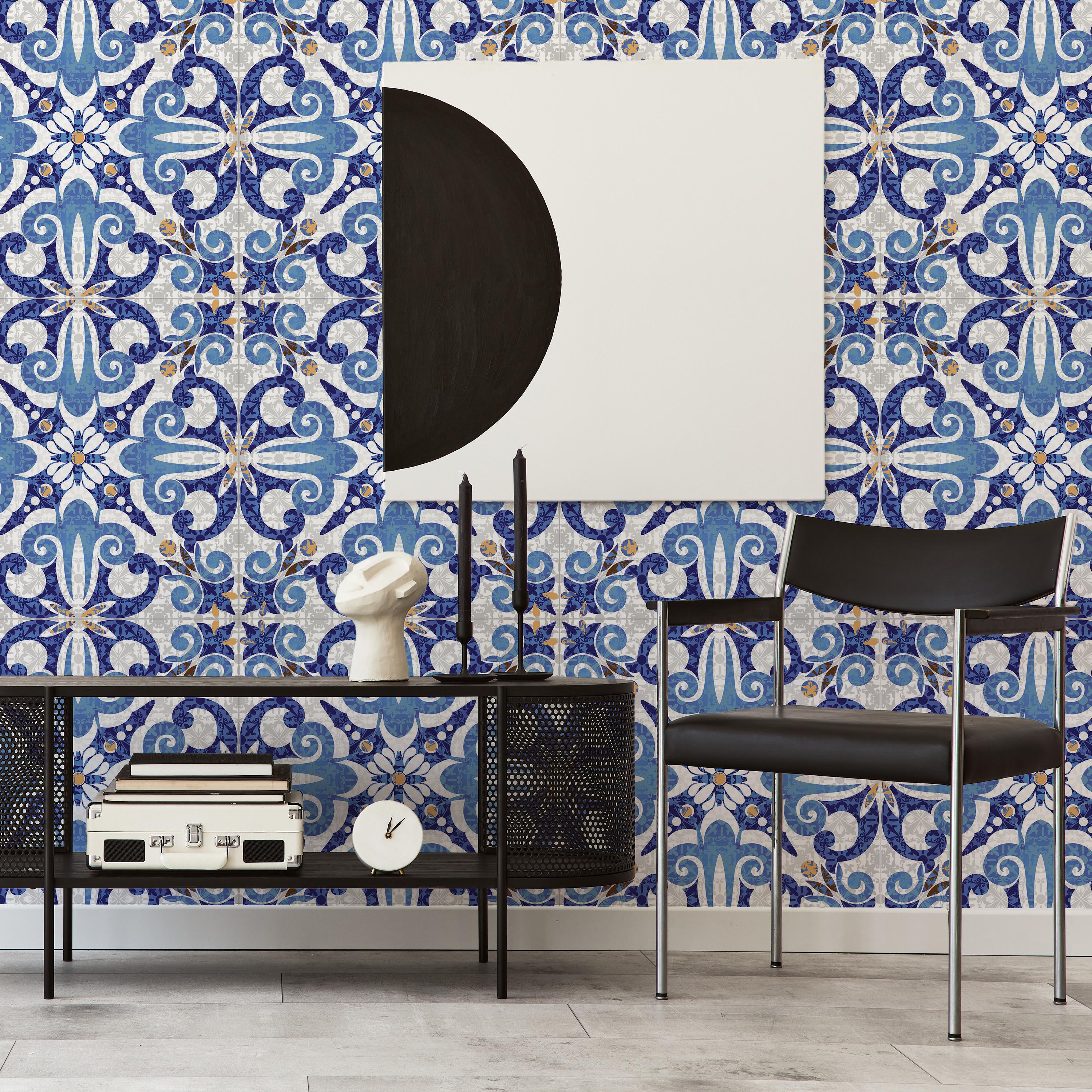 Spring Water Wallpaper - Refreshing Tile Pattern | Deccoprint