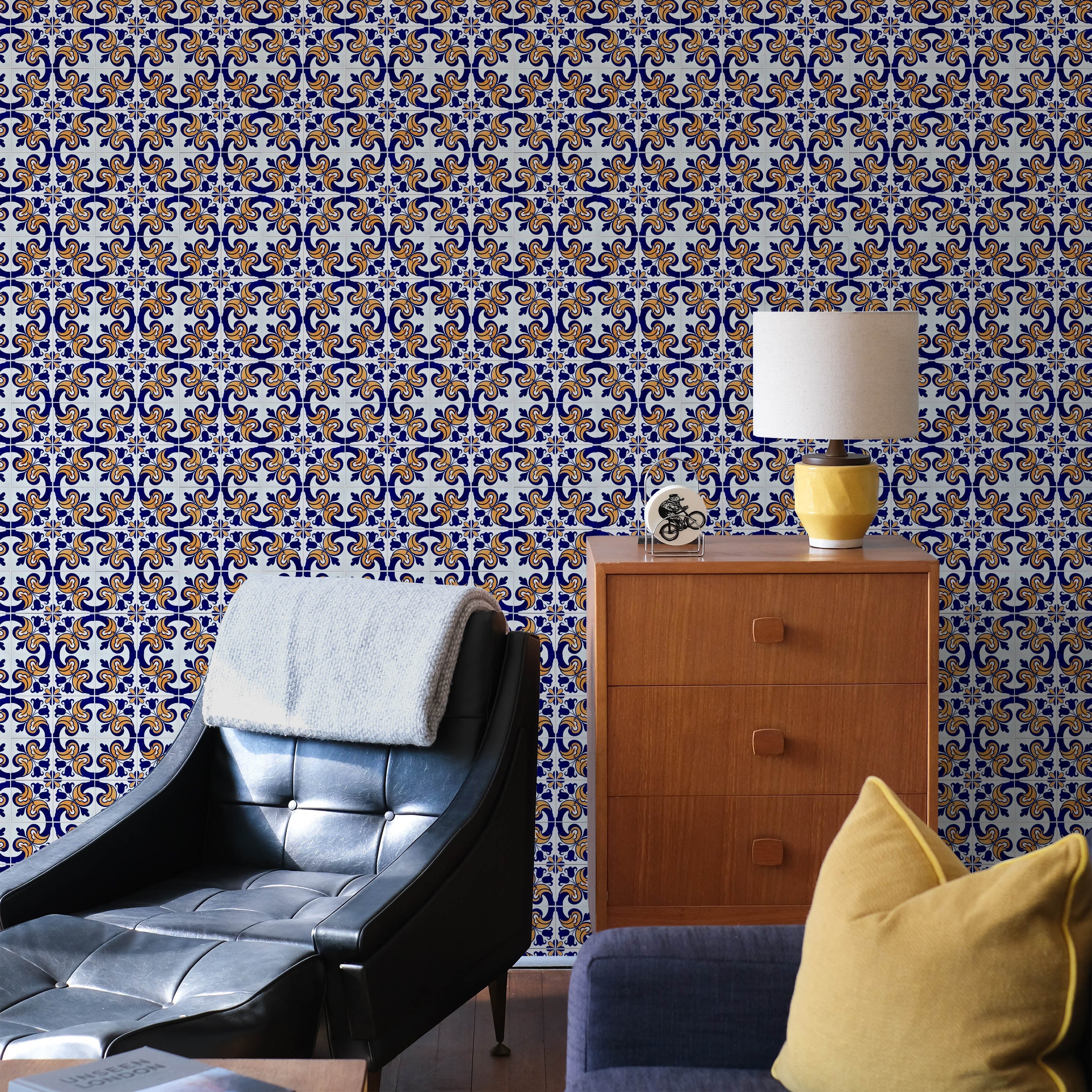 Seville Peel and Stick Wallpaper, Removable Wallpaper, Traditional Wallpaper | DeccoPrint