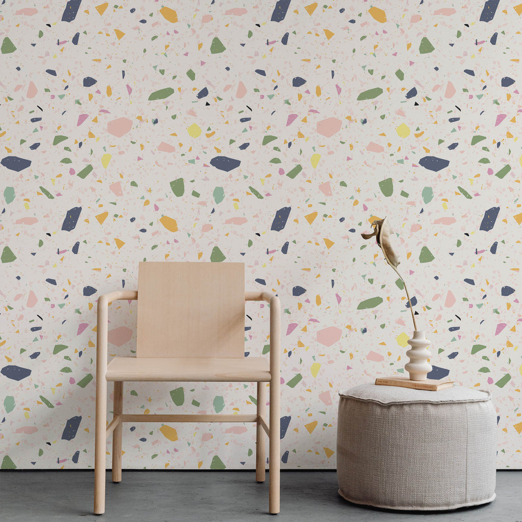 Petal Confetti Peel and Stick Wallpaper, Removable Wallpaper, Traditional Wallpaper | DeccoPrint
