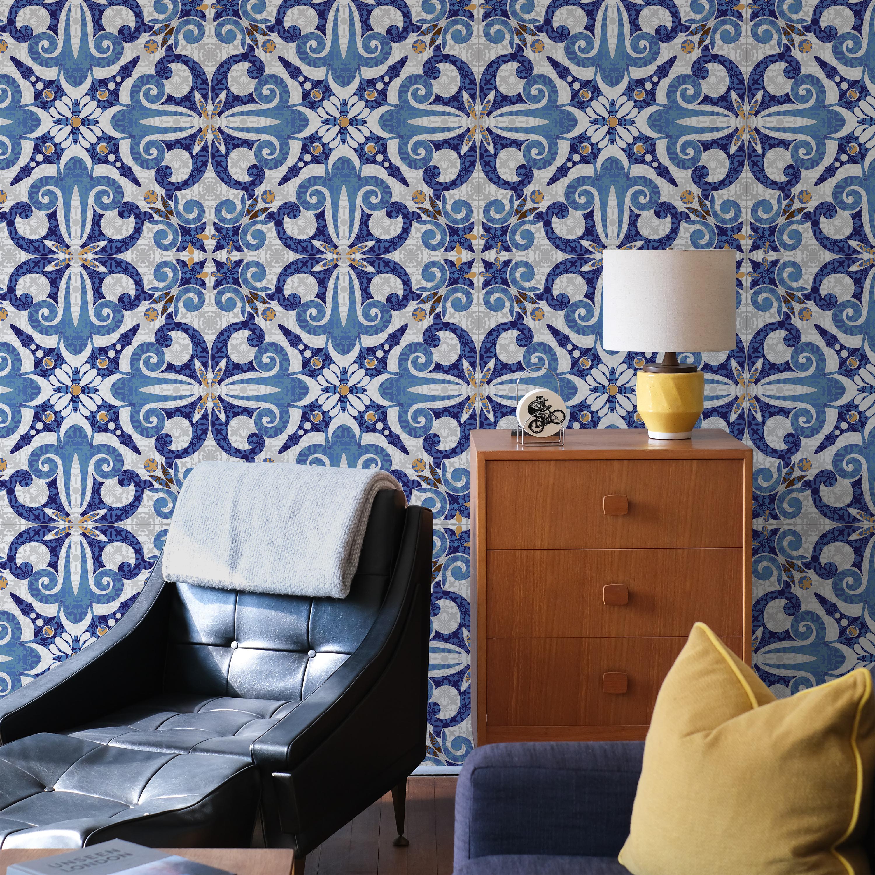 Spring Water Peel and Stick Wallpaper, Removable Wallpaper, Traditional Wallpaper | DeccoPrint