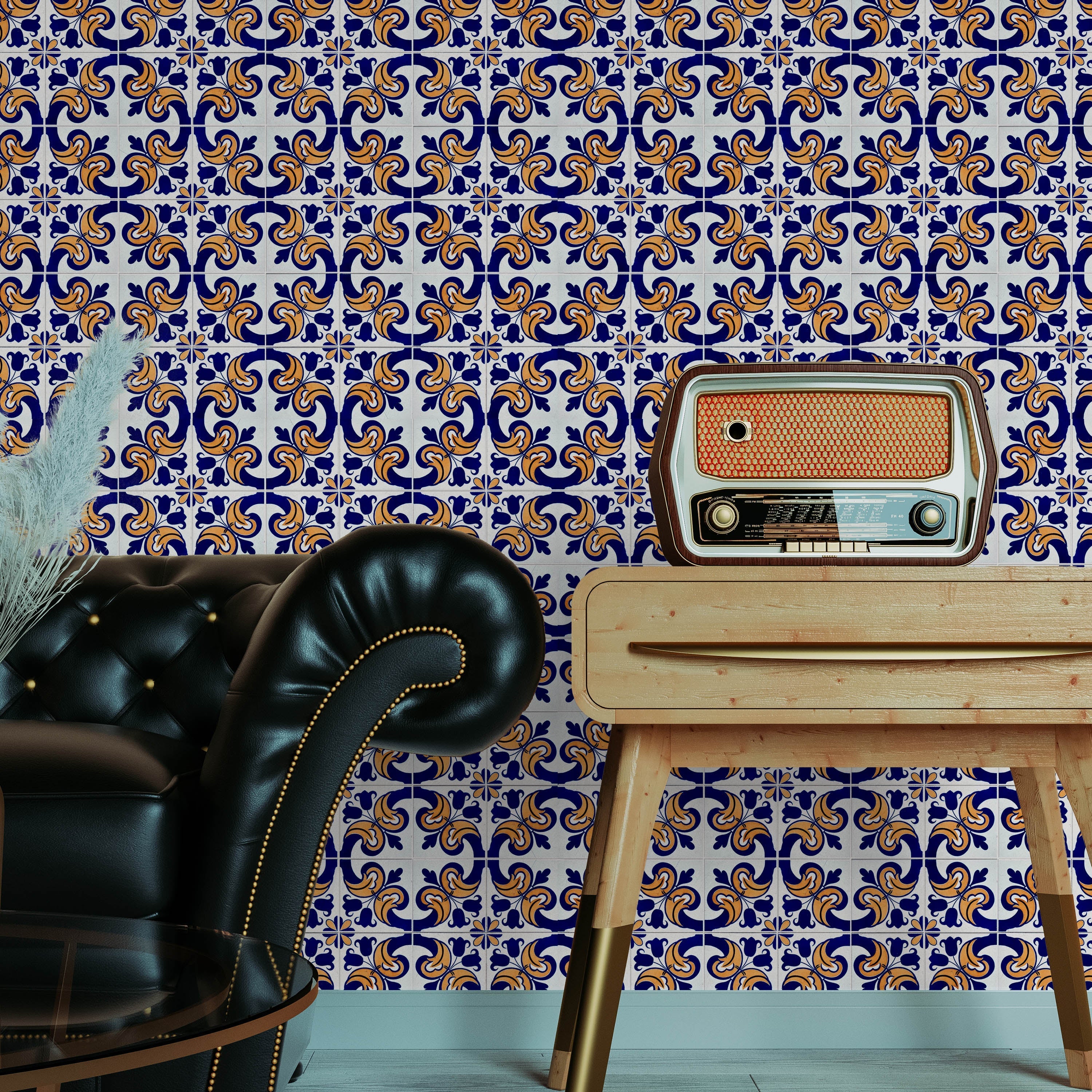 Seville Peel and Stick Wallpaper, Removable Wallpaper, Traditional Wallpaper | DeccoPrint