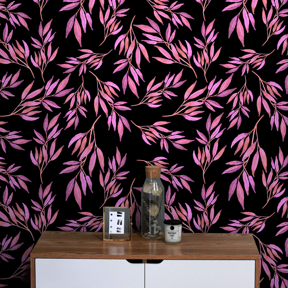Vivid Garden Peel and Stick Wallpaper, Removable Wallpaper, Traditional Wallpaper | DeccoPrint