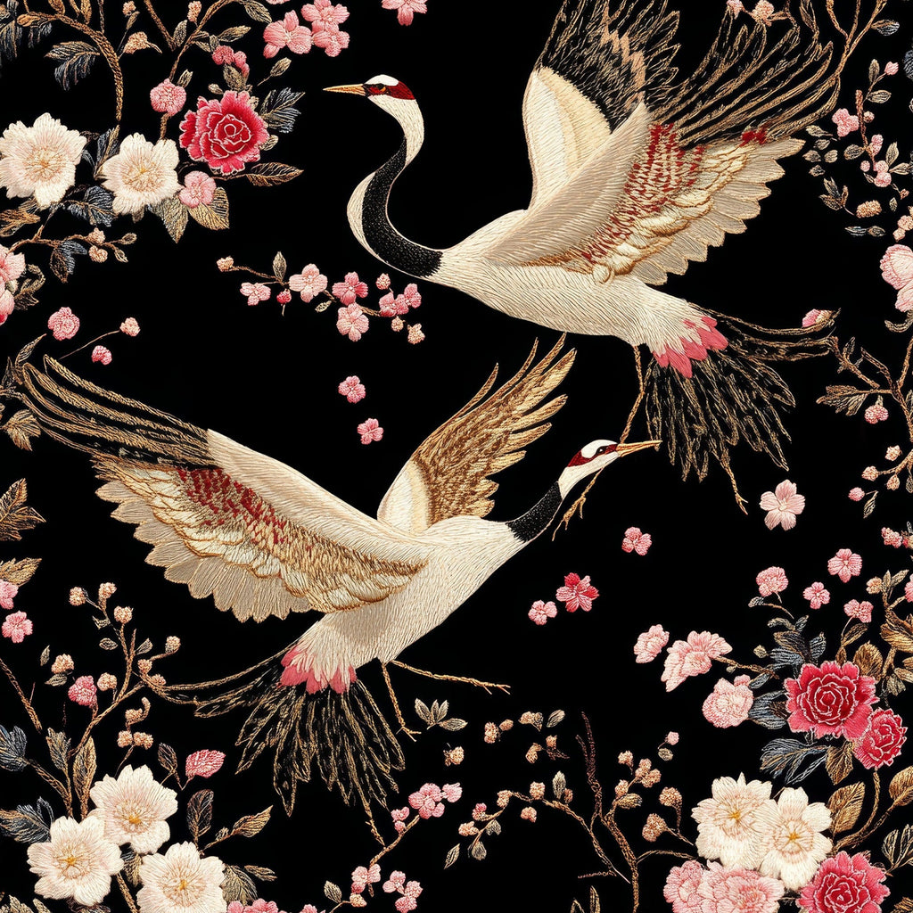 Japanese Tapestry Peel and Stick Wallpaper, Removable Wallpaper, Traditional Wallpaper | DeccoPrint
