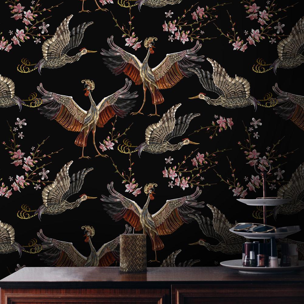Eco-friendly interior for Japanese style self-adhesive wall art – Japanese Tapestry | DeccoPrint