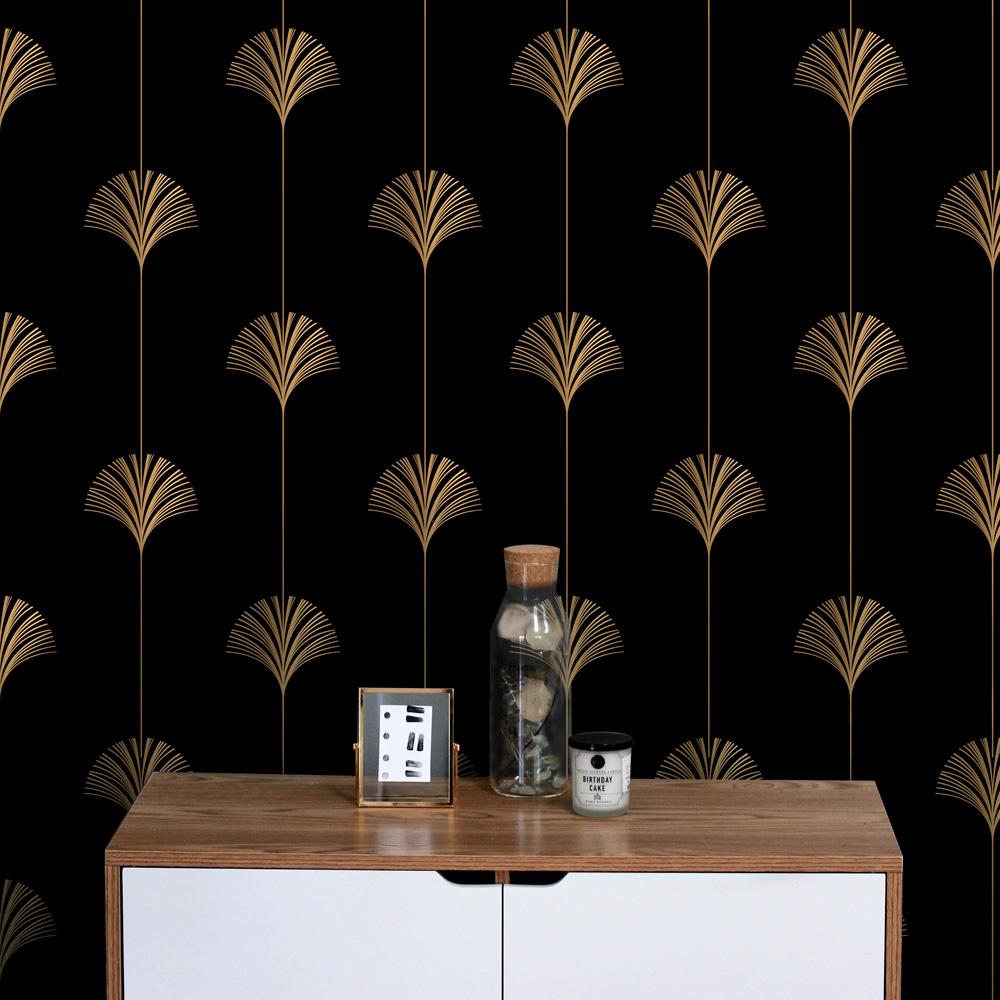 Eco-friendly interior for Art Deco style self-adhesive wall art – Gallant Duke | DeccoPrint