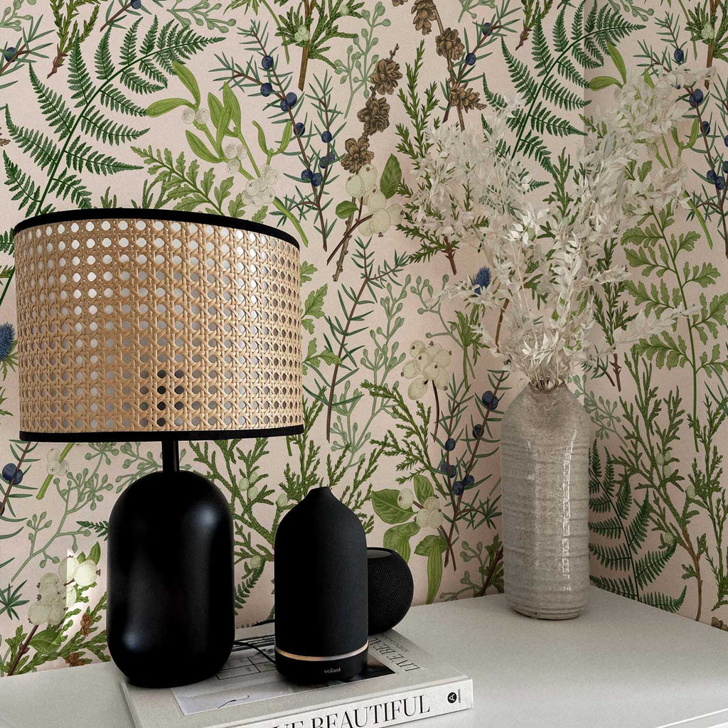 Removable Leaves style wallpaper in the interior from DeccoPrint | Daylight Tale