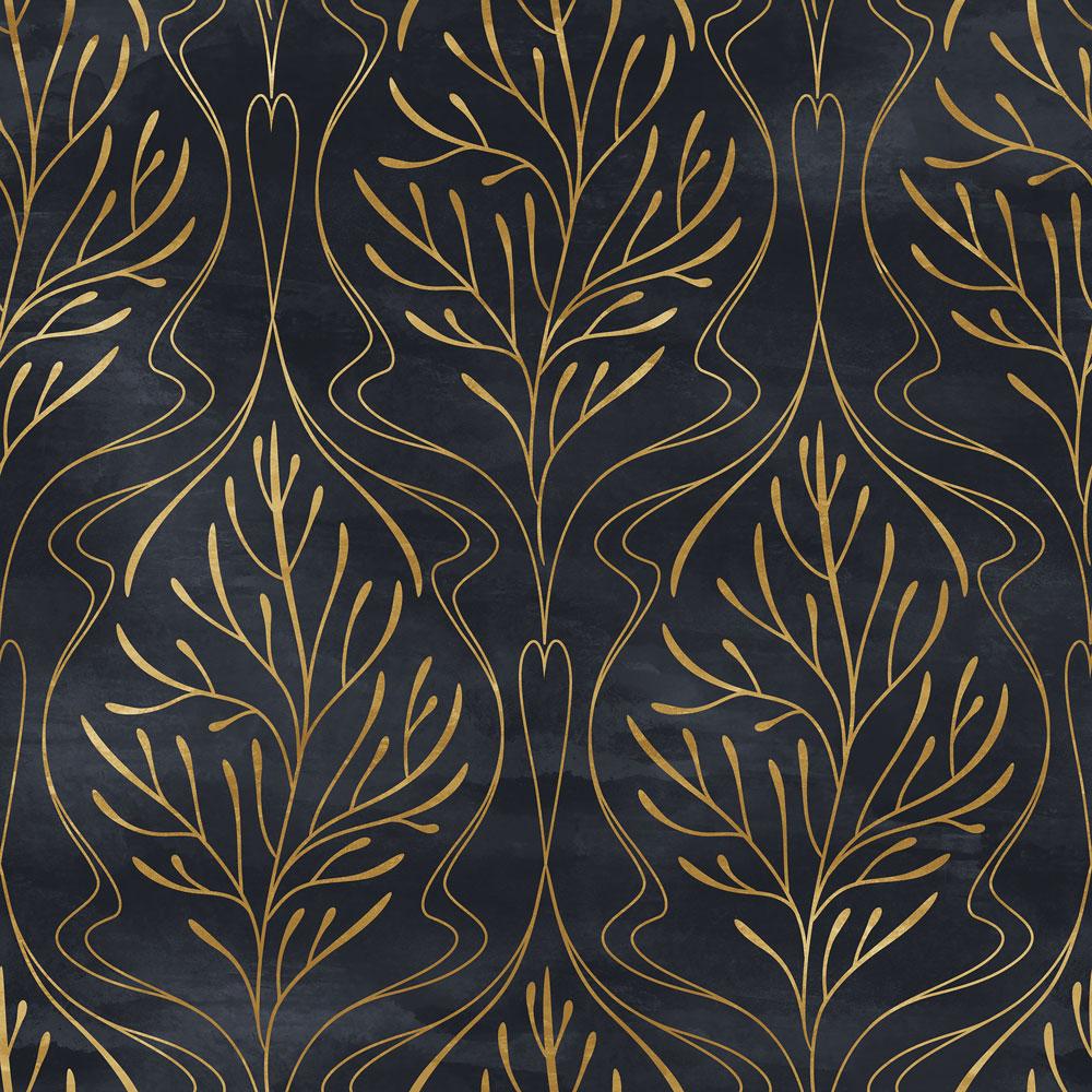 Elegant Foliage - Peel and stick wall cover pattern by DeccoPrint